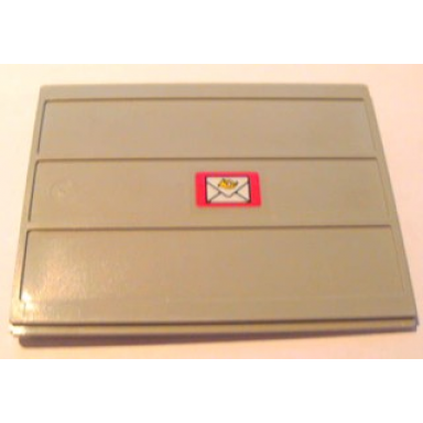 door sliding - type 2 with mail envelope pattern model right side outer sticker - set 4564