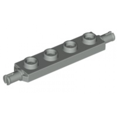 light gray plate modified 1 x 4 with wheels holder