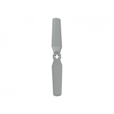 light gray propeller 2 blade 9 diameter
