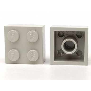 light gray brick 2 x 2 without inside supports