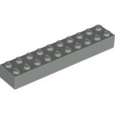 light gray brick 2 x 10
