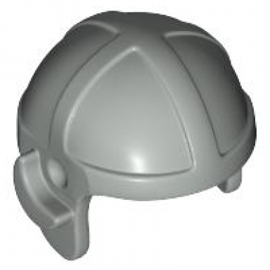 light gray minifigure headgear cap aviator
