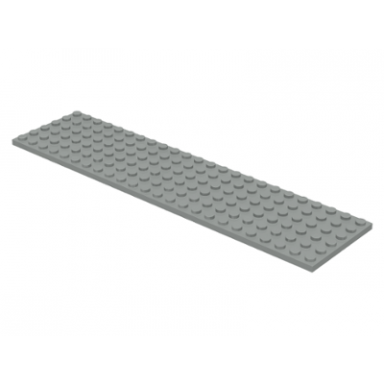 light gray plate 6 x 24