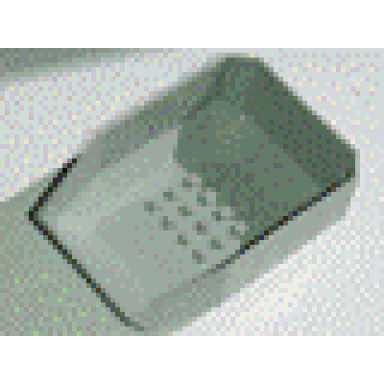 light gray vehicle tipper bed 12 x 8 x 3 1 3