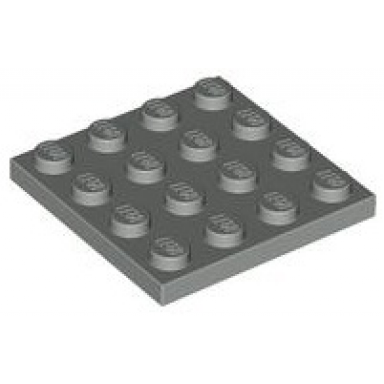 light gray plate 4 x 4