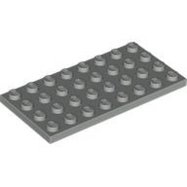 light gray plate 4 x 8