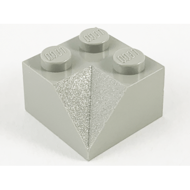 light gray slope 45 2 x 2 double concave