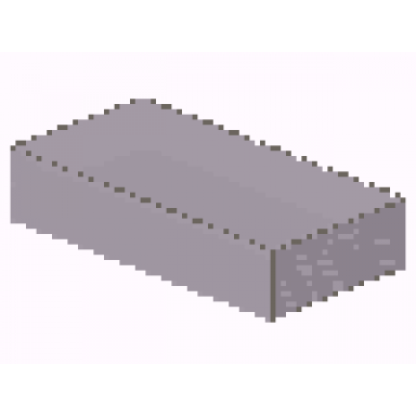 light gray tile 1 x 2 without groove
