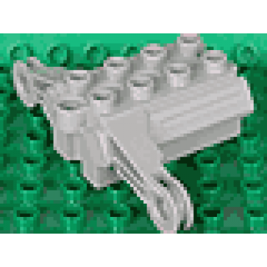 light gray duplo toolo engine block