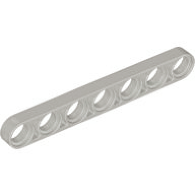 light gray technic liftarm thin 1 x 7