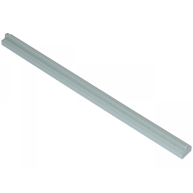 light gray train track rail straight 16l no slots no tapered ends