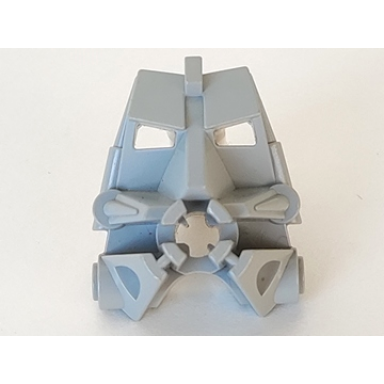 light gray bionicle head connector block 3 x 4 x 1 2 3