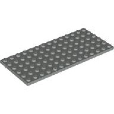 light gray plate 6 x 14