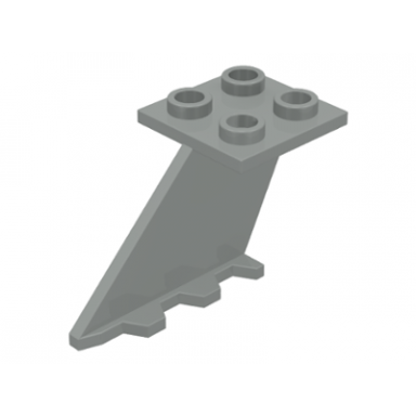 light gray tail 4 x 2 x 2