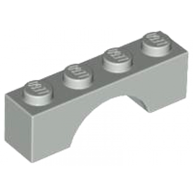 light gray arch 1 x 4