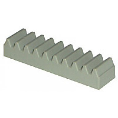 light gray technic gear rack 1 x 4