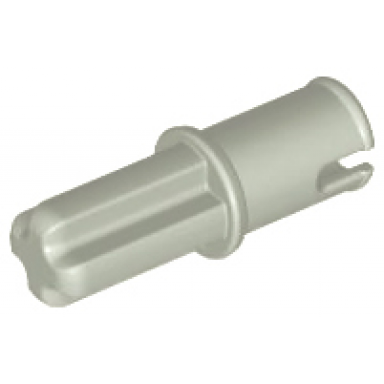light gray technic axle 1l with pin without friction ridges