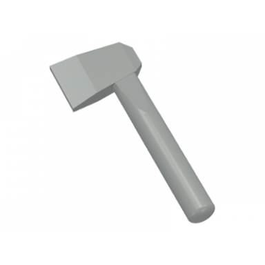 light gray minifigure utensil axe