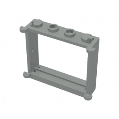 light gray window 1 x 4 x 3