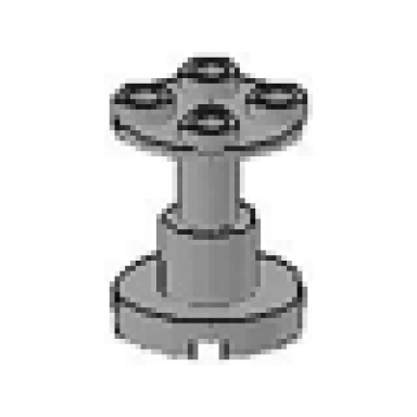 light gray support 2 x 2 x 2 stand with blind hole