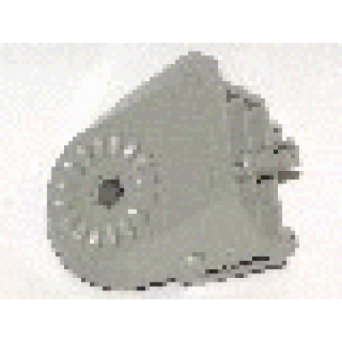 light gray dinosaur body quarter with pins