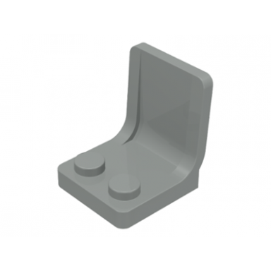 light gray minifigure utensil seat chair 2 x 2