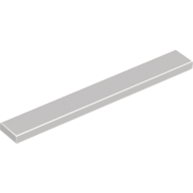 light gray tile 1 x 8