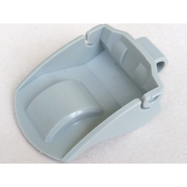 light gray bionicle krana holder 3 x 4 scoop bucket with axle hole