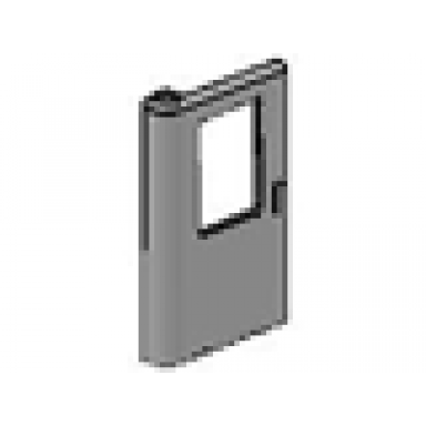 light gray door 1 x 4 x 5 train left thin support at bottom