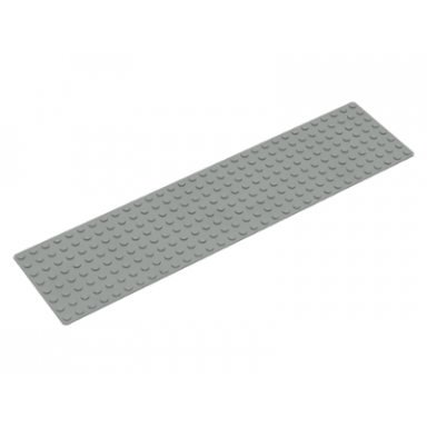 light gray baseplate 8 x 32