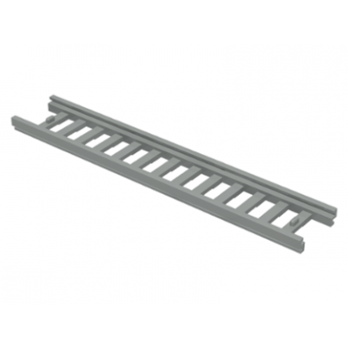 light gray ladder 14 x 2 1 2 with 13 rungs