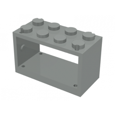 light gray string reel 2 x 4 x 2 holder
