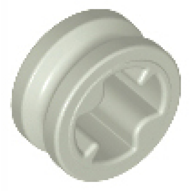 light gray technic bush 1 2 smooth