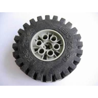 light gray wheel 20 x 30 technic with black tire 20 x 30 technic 4266 4267