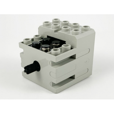light gray electric motor 9v mini-motor lighter weight