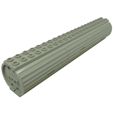light gray electric 4.5v 3 c-cell battery box without switch 4 x 22