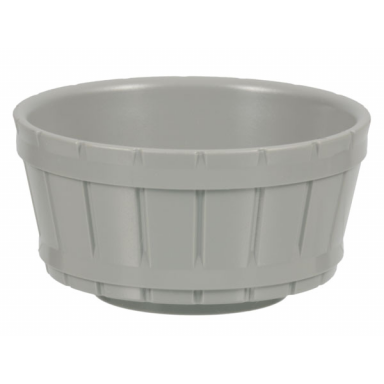 light gray container barrel half large