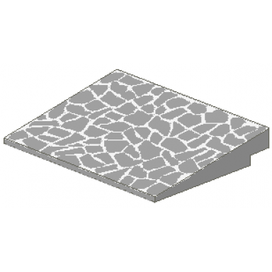 light gray slope 10 6 x 8 with slate roof pattern
