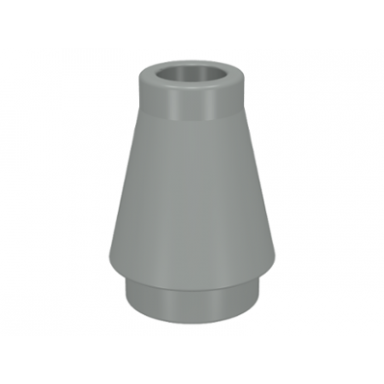light gray cone 1 x 1