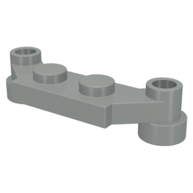 light gray plate modified 1 x 4 offset