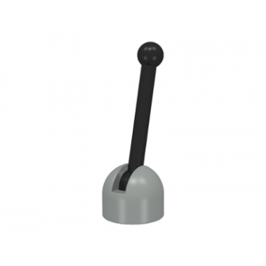 light gray antenna small base with black lever 4592 4593