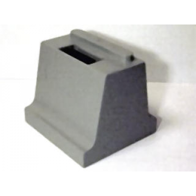 light gray duplo train track bridge support