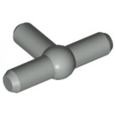 light gray pneumatic t piece second version t bar with ball in center