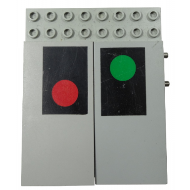 electric train 12v remote control 8 x 10 with signal pattern