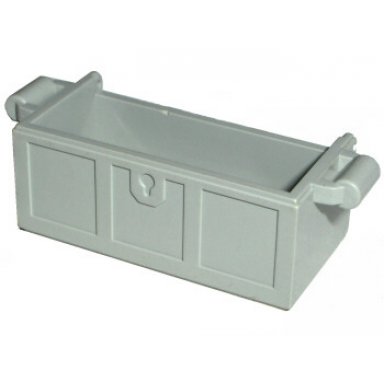 light gray container treasure chest bottom with no slots in back