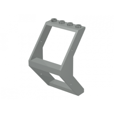 light gray window 4 x 4 x 6 outward sloping