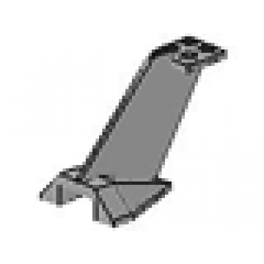 light gray tail wedge