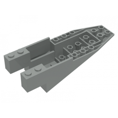 light gray cockpit 11 x 4 x 2 2 3 inverted slope