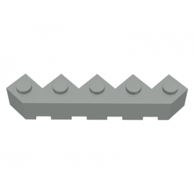 light gray brick modified facet 5 x 5
