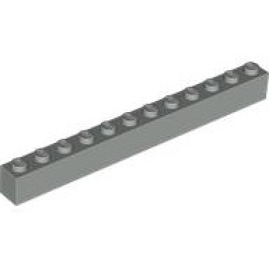 light gray brick 1 x 12